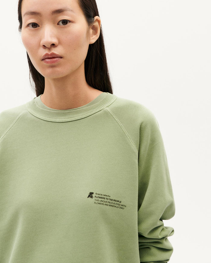 Thinking Mu Sudadera Acacia Tinte Natural Unisex