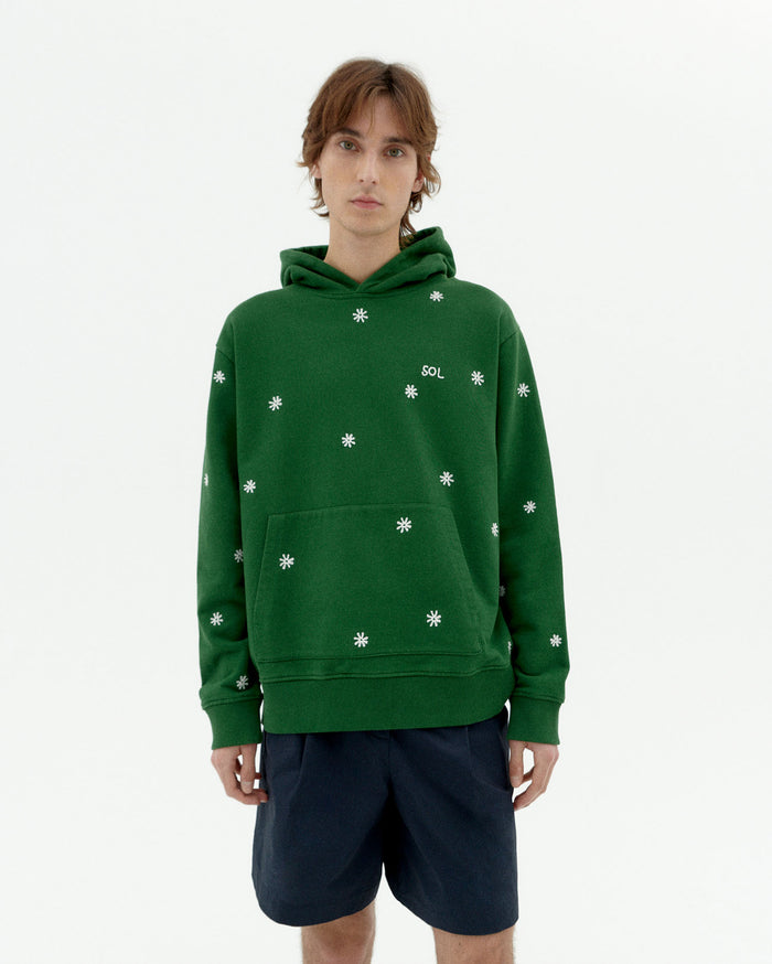 thinking mu Sudadera capucha verde solsol Simon