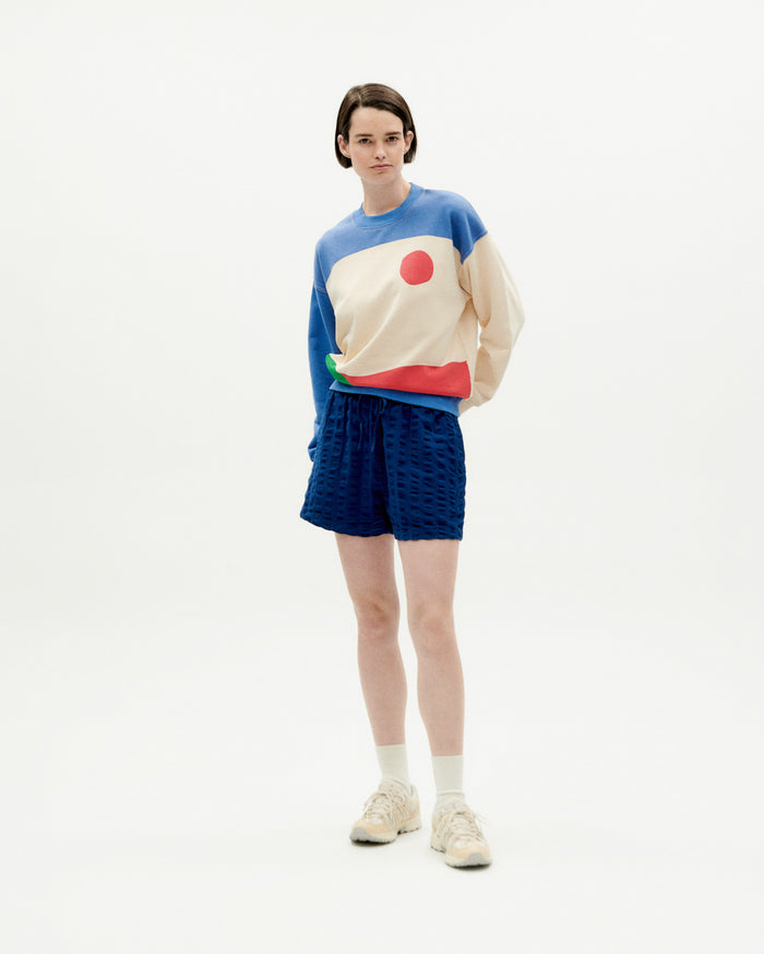 Thinking Mu Sudadera Cruda Abstract