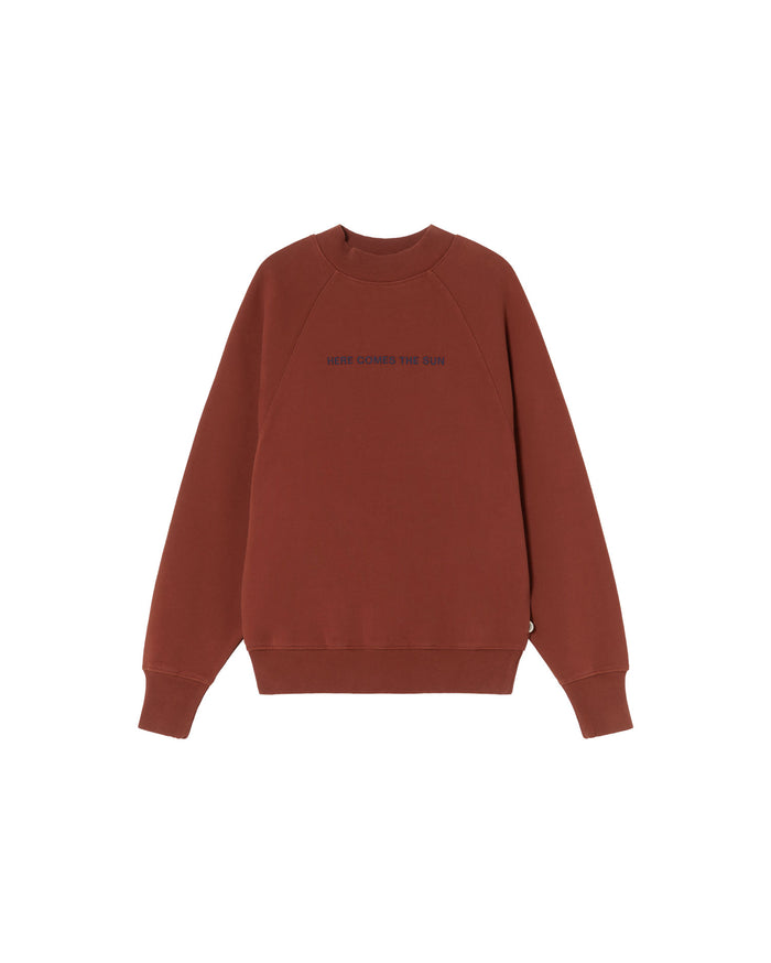 thinking mu Sudadera marrón Here comes the sun