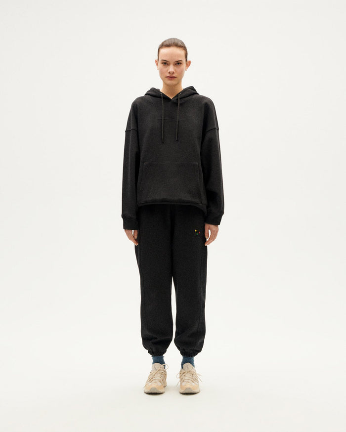 Thinking Mu Sudadera Negra Andrea Unisex