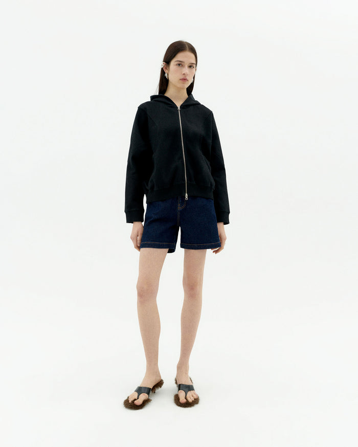 Thinking Mu Sudadera Negra Yoon