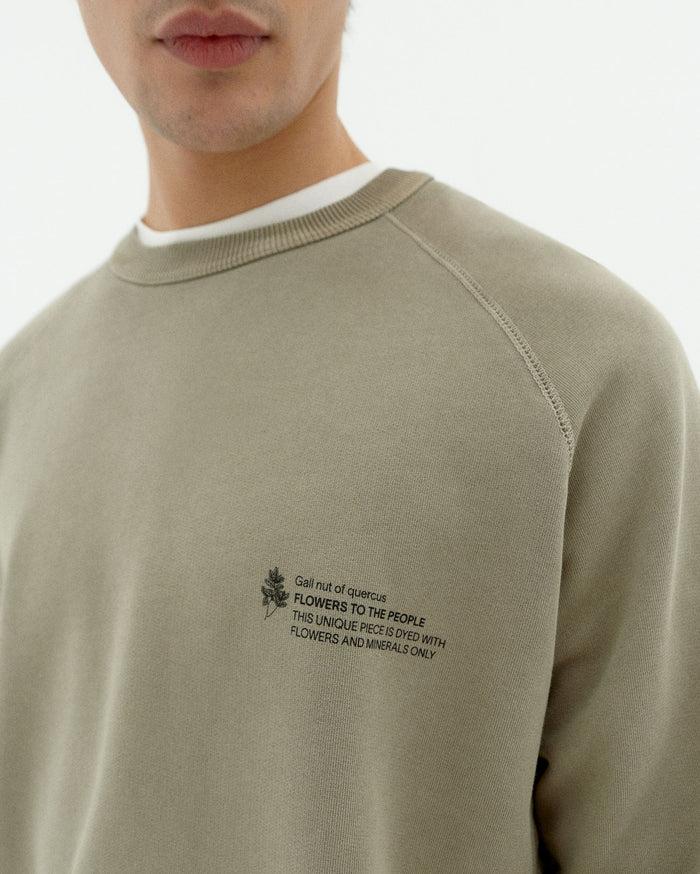 Thinking Mu Sudadera Nut Tinte Natural Unisex