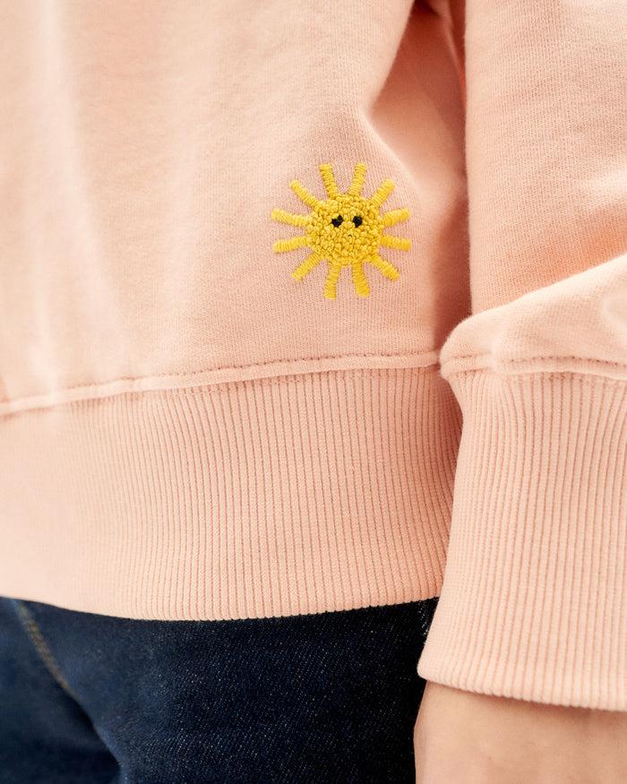 Thinking Mu Sudadera Rosa Here Comes The Sun