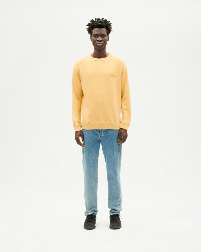 Thinking Mu Sudadera Tagetes Tinte Natural Hombre