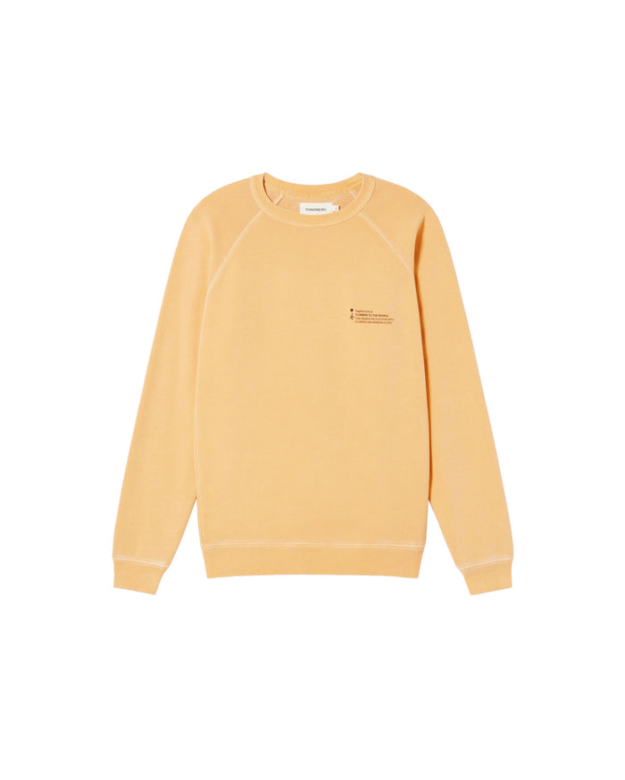 Thinking Mu Sudadera Tagetes Tinte Natural Hombre