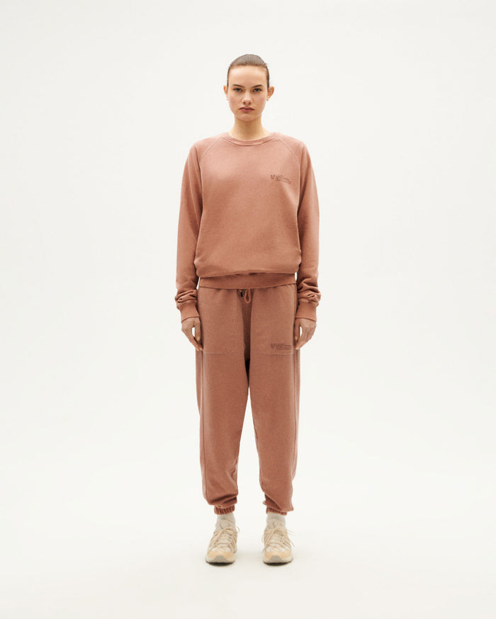 Thinking Mu Sudadera Tierra Tinte Natural Unisex