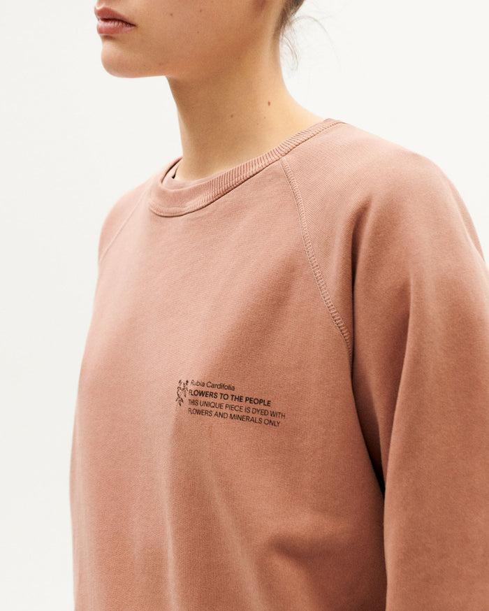 Thinking Mu Sudadera Tierra Tinte Natural Unisex