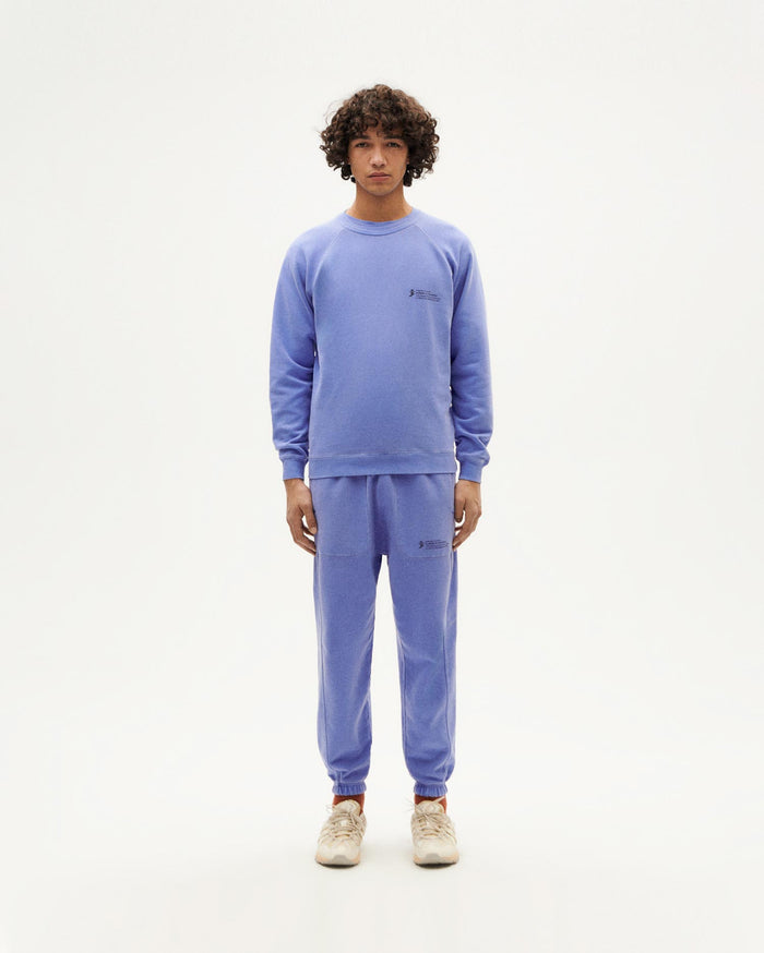 Thinking Mu Sudadera Violeta Tinte Natural Hombre