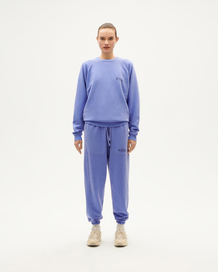 Thinking Mu Sudadera Violeta Tinte Natural Unisex