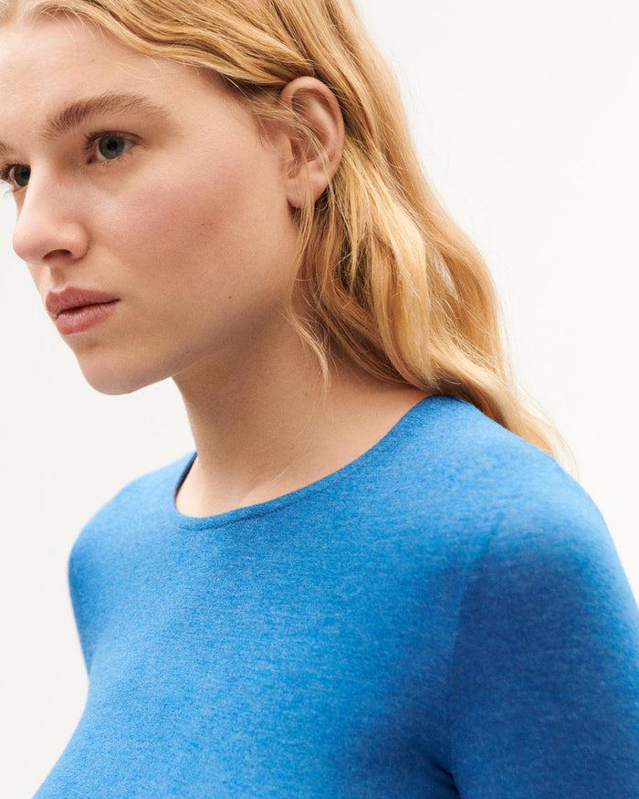 Thinking Mu Top Azul Cachemir Brisa