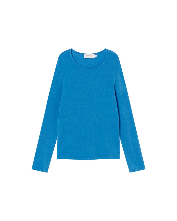 thinking mu Top azul cachemir Brisa