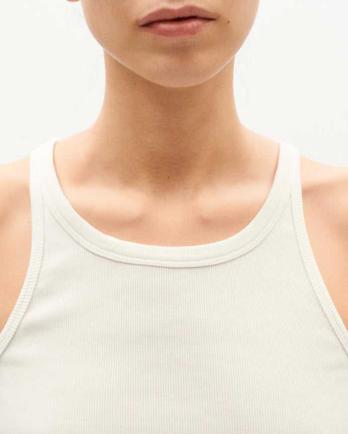 Thinking Mu Top Blanco Harriet