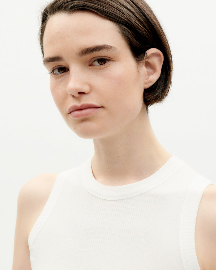 Thinking Mu Top Blanco Juliette