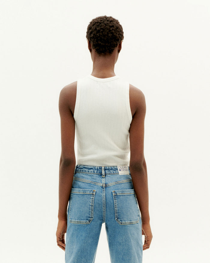 Thinking Mu Top Blanco Trash Turkana