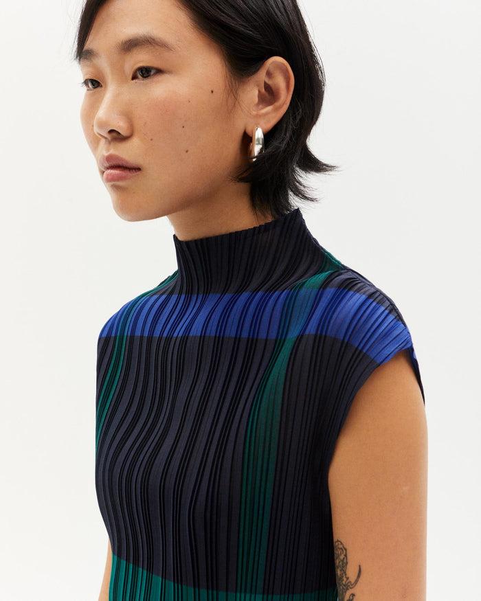 Thinking Mu Top Multicolor Plisado Maddox