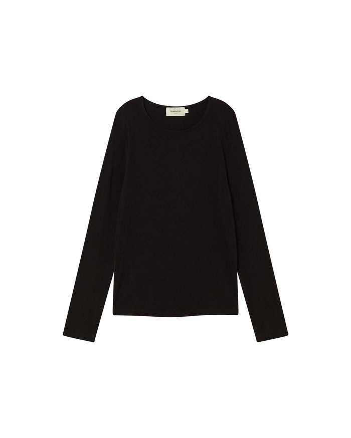 thinking mu Top negro cachemir Brisa