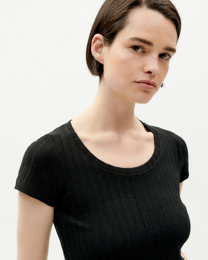 Thinking Mu Top Negro Trash Cara