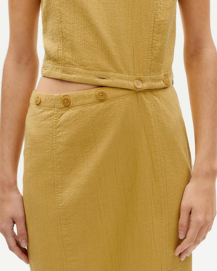 Thinking Mu Vestido Amarillo Wila