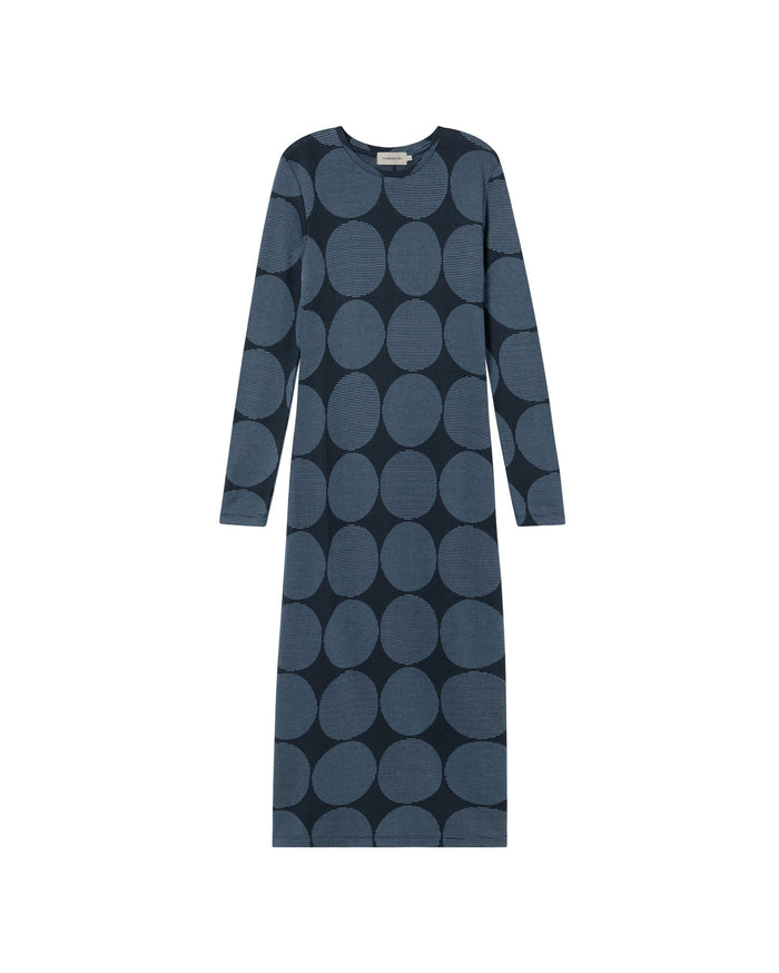 thinking mu Vestido azul japan Helen