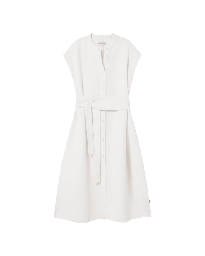 Thinking Mu Vestido Blanco Gretel