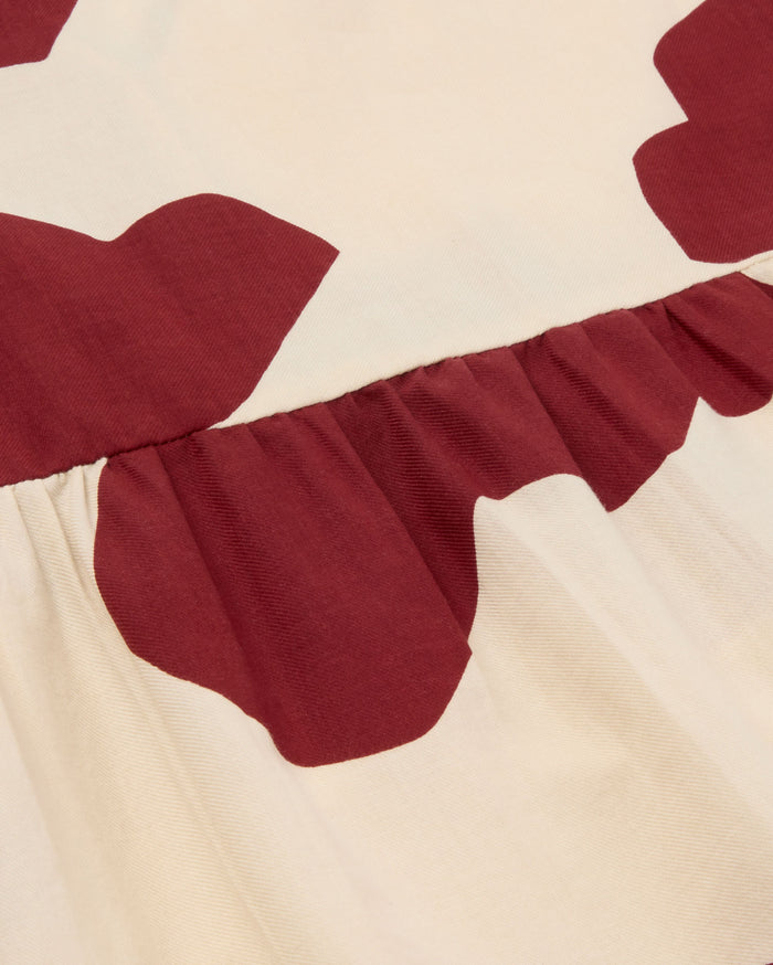 Thinking Mu Vestido Flores Butterfly Lucky