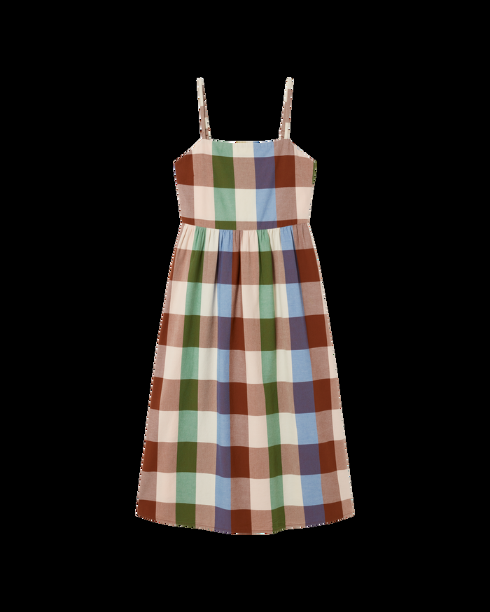 thinking mu Vestido multicolor Paola