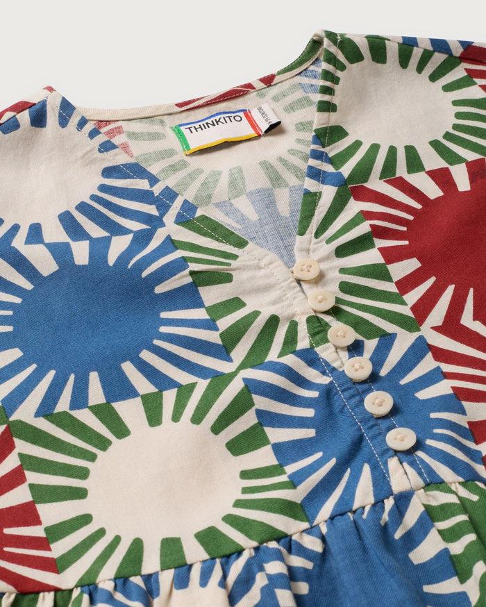 Thinking Mu Vestido Multicolor Solgrid Lucky