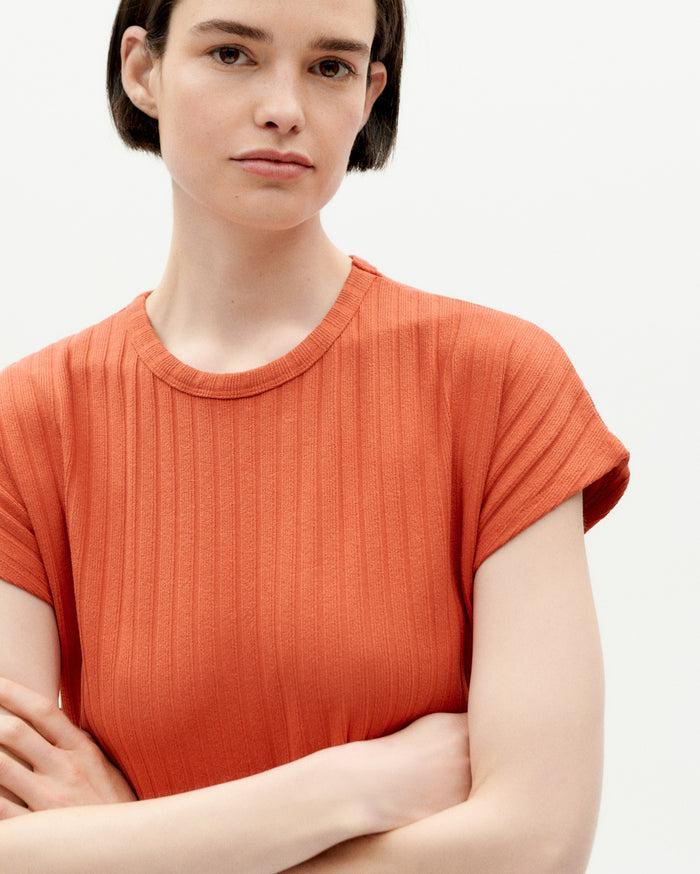 Thinking Mu Vestido Naranja Trash Cherry