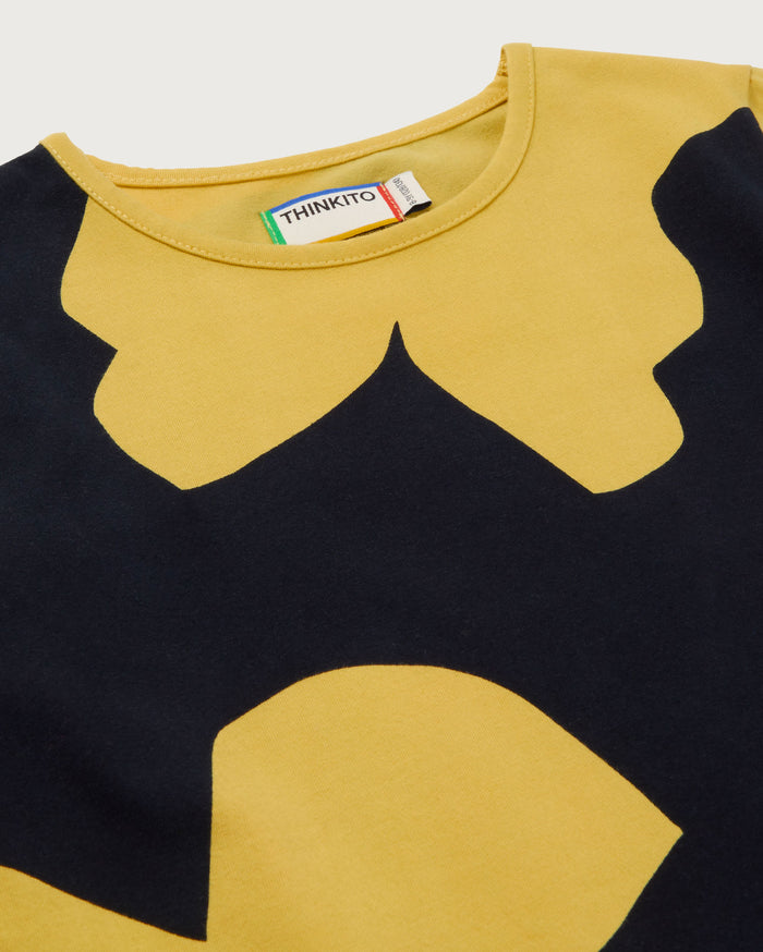 Thinking Mu Vestido Navy Butterfly Nina