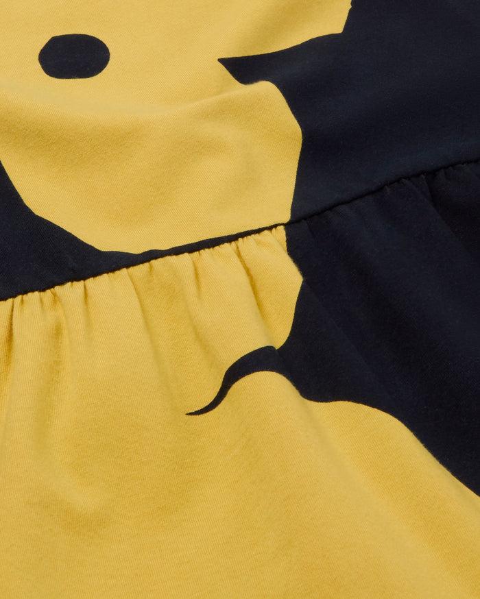 Thinking Mu Vestido Navy Butterfly Nina