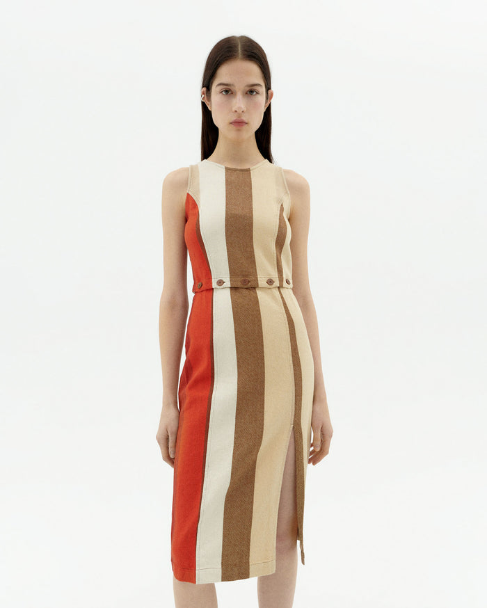 Thinking Mu Vestido Sandfire Multicolor Wila