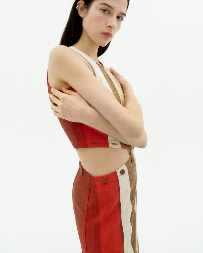 Thinking Mu Vestido Sandfire Multicolor Wila