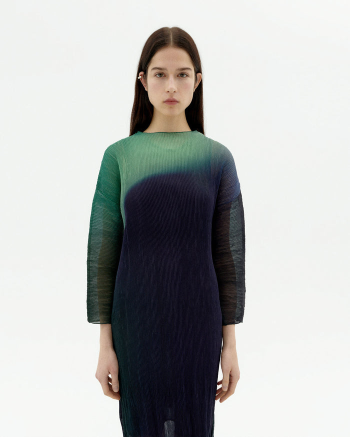 Thinking Mu Vestido Verde Niki