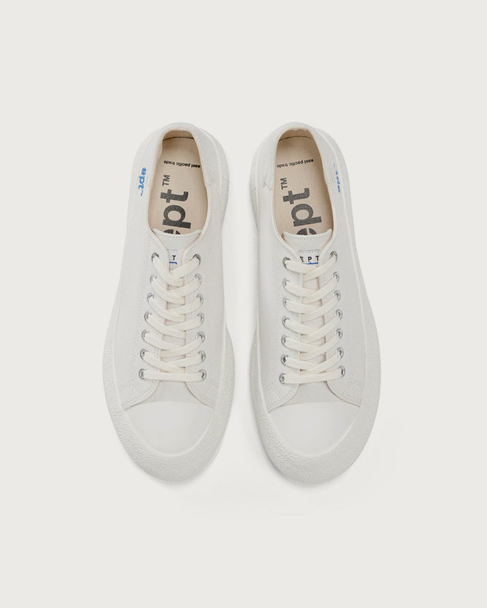 Thinking Mu Zapatillas Blancas Dive Canvas