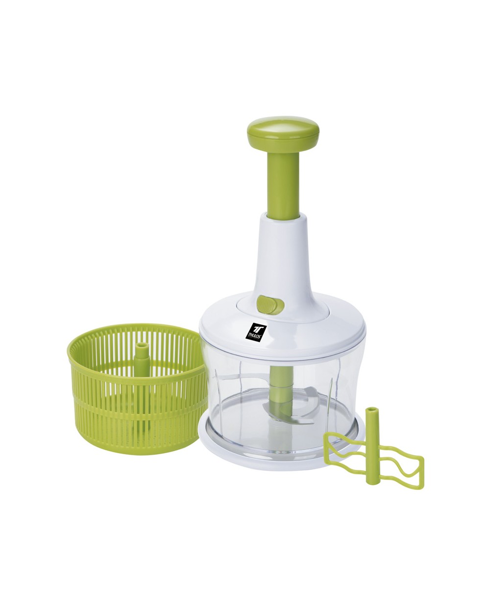 thulos 3 en 1: Picadora batidora y escurridor manual. THULOS TH-KA038