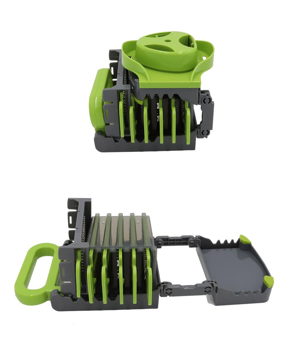 Thulos 6 En 1: Rallador De Alimentos Manual. THULOS TH-KA008