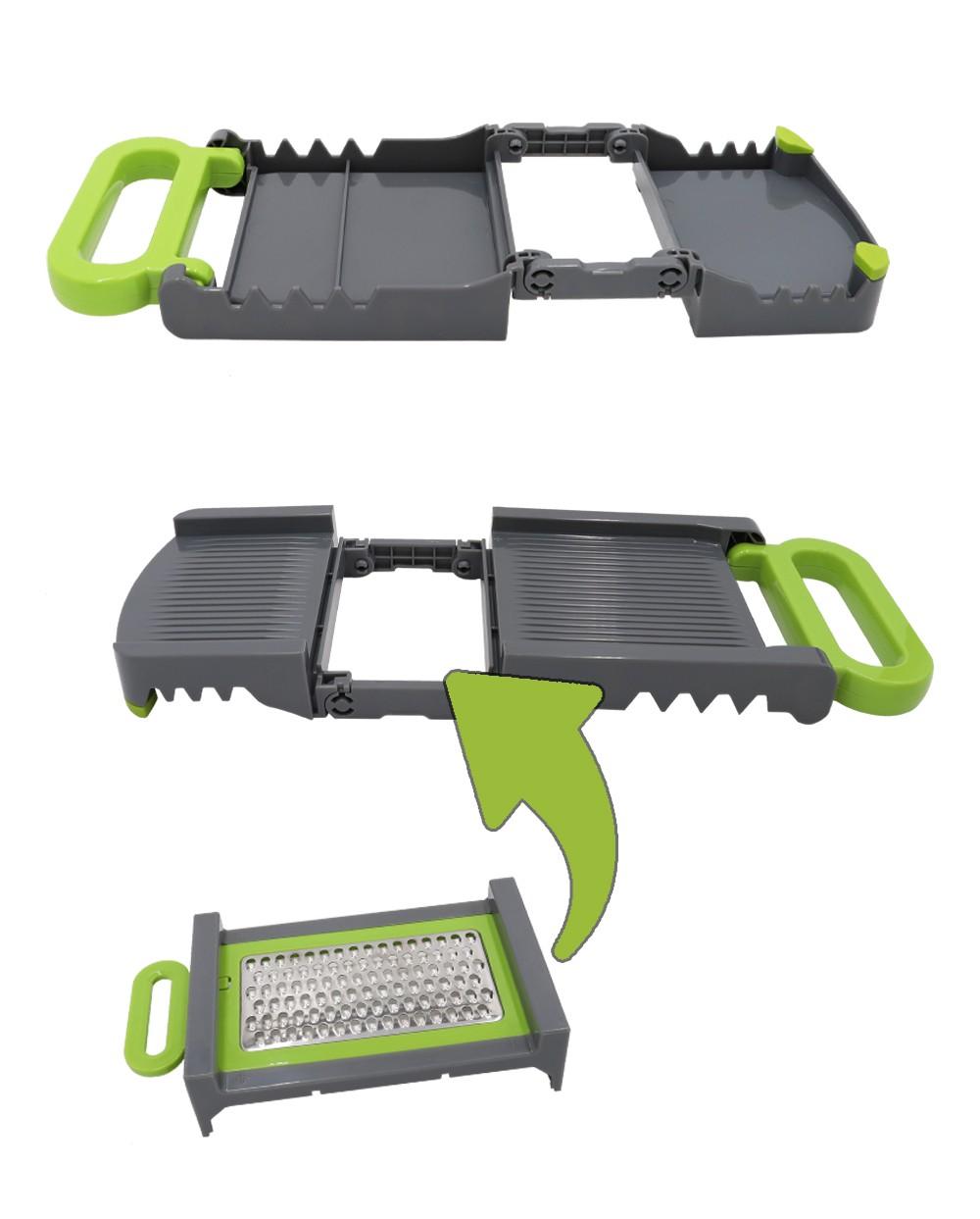 Thulos 6 En 1: Rallador De Alimentos Manual. THULOS TH-KA008