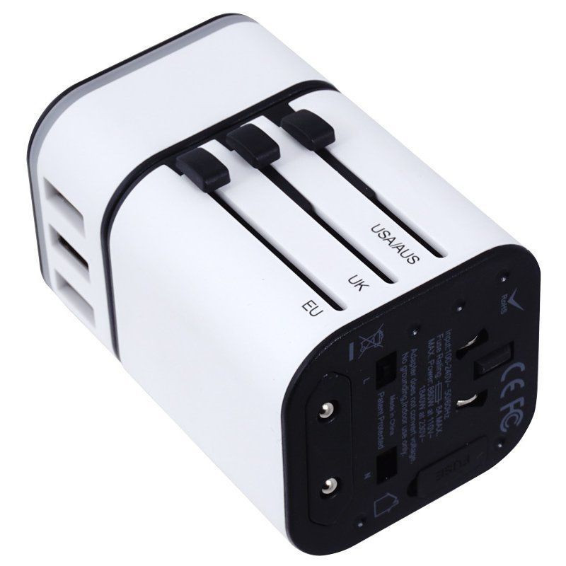 Thulos Adaptador De Enchufe Universal. MOBILE+ MB-TA11