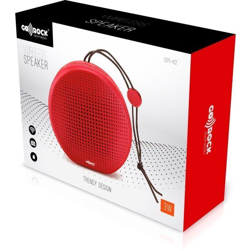 Thulos Altavoz Portátil BLUETOOTH 3.0 3W. GO-ROCK GR-42