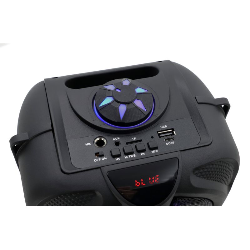 Thulos Altavoz Portátil TWS Wireless Luces LED Potencia: 5W. GO-ROCK GR-64