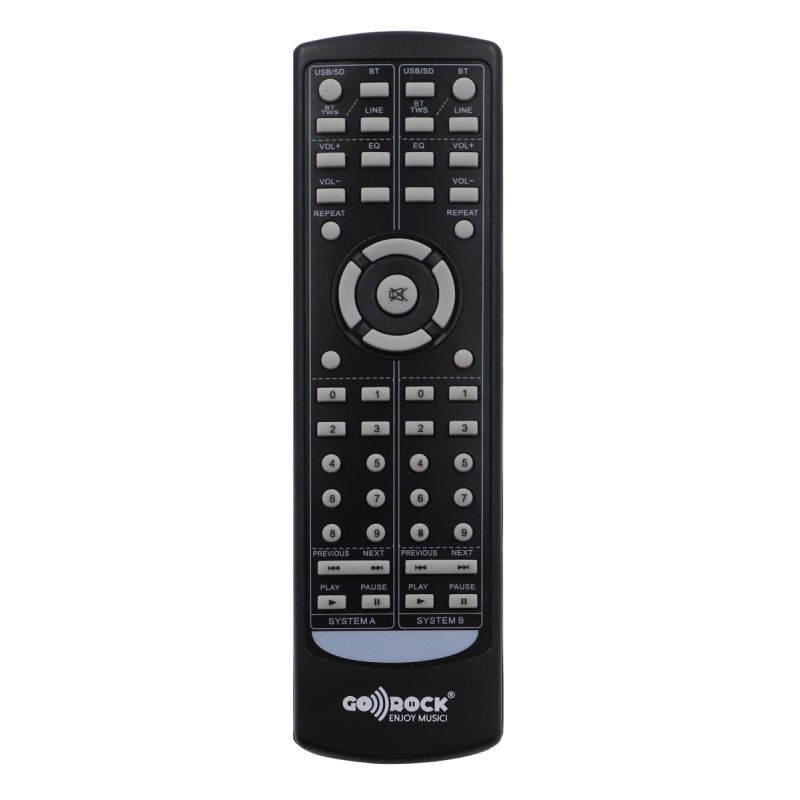 Thulos Altavoz Torre TWS Karaoke 500w Incluye Mando A Distancia Y 2 Micrófonos Inalámbricos. GO-ROCK GR-717