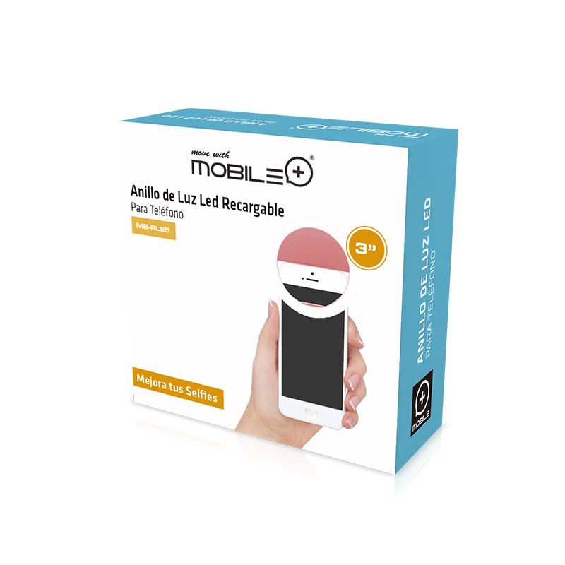 Thulos Anillo De Luz LED Universal Para Selfie 8.5cm. MOBILE+ MB-RL85