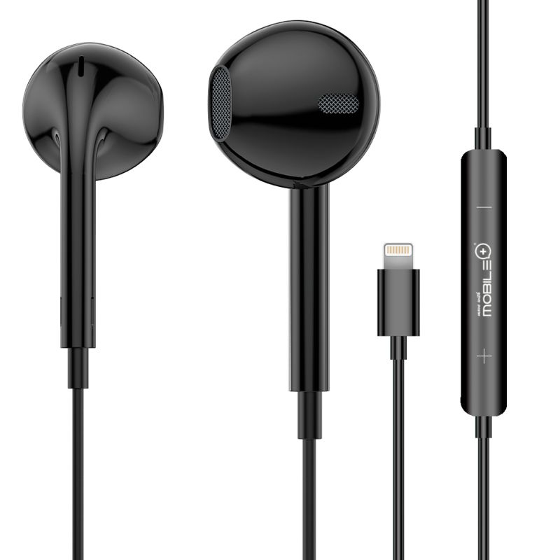 thulos Auriculares estéreo Lightning cable 1.2 m micrófono incorporado. MOBILE+ MB-EP011