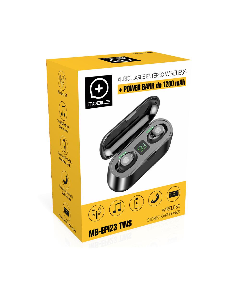 Thulos Auriculares Estéreo Wireless MOBILE+ MB-EPi23