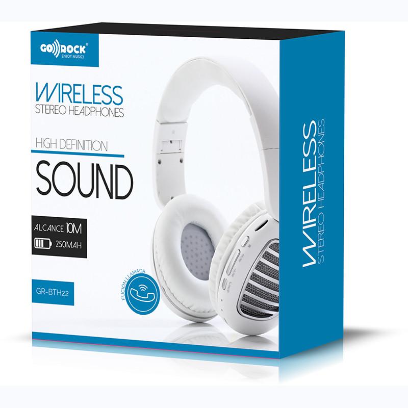 Thulos Auriculares Estéreo Wireless V5.0. GO-ROCK GR-BTH22