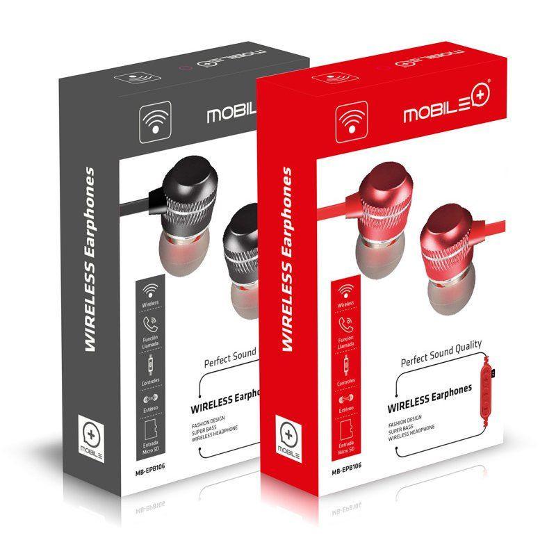 Thulos Auriculares In Ear Wireless Con Función Llamada. MOBILE+ MB-EPB106