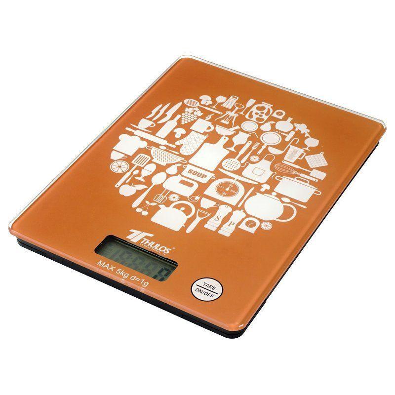 thulos Balanza de cocina digital 5Kg de capacidad. THULOS TH-DS109