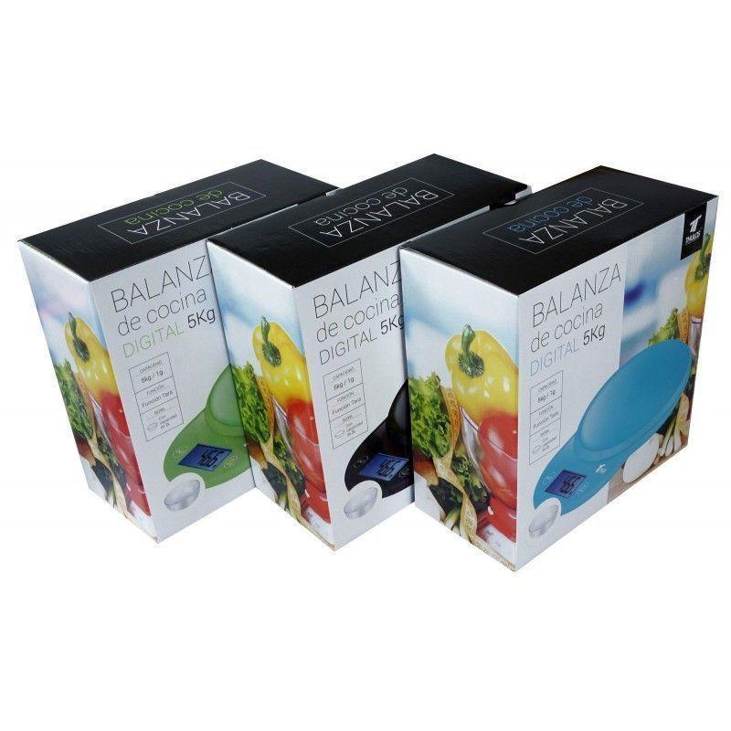 Thulos Balanza De Cocina Digital De Alta Precisión Capacidad Max.: 5Kg THULOS TH-DS8023