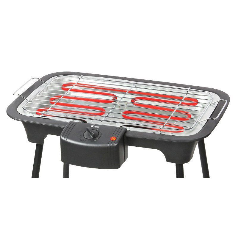 Thulos Barbacoa Eléctrica Con Soporte Termostato Regulable 2000W. THULOS TH-BQ218